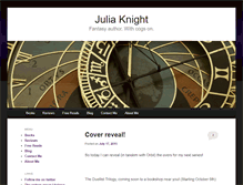 Tablet Screenshot of juliaknight.co.uk